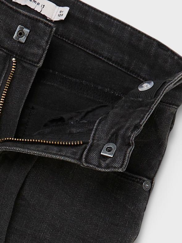 handel Ziekte helpen Name it - Zwarte jeansbroek met wijde pijpen – Neuze Neuze Kinderkleding