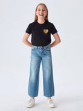 LTB - Lichtblauwe wijde jeansbroek