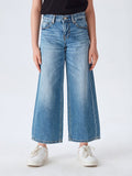 LTB - Lichtblauwe wijde jeansbroek