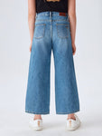 LTB - Lichtblauwe wijde jeansbroek