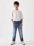 LTB - Blauwe straight jeansbroek