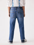 LTB - Blauwe straight jeansbroek