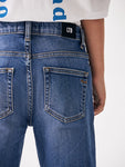 LTB - Blauwe straight jeansbroek