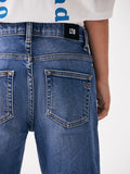 LTB - Blauwe straight jeansbroek