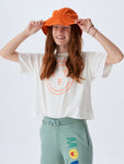 LTB - Witte T-shirt met smiley