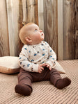 Brands4Kids/Minymo - Beige sweater met voertuigen