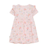 Brands4Kids/Minymo - Roze bloemenjurk