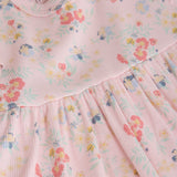 Brands4Kids/Minymo - Roze bloemenjurk