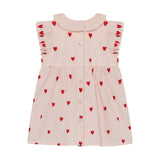 Brands4Kids/Minymo - Roze jurk met hartjes