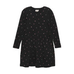 Brands4Kids/Minymo - Zwarte jurk met hartjes