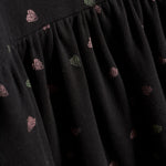 Brands4Kids/Minymo - Zwarte jurk met hartjes