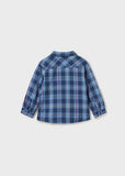 Mayoral - Blauw geruit hemd