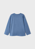 Mayoral - Lichtblauwe T-shirt met lange mouwen