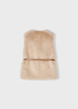 Mayoral - Beige fur gilet