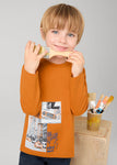 Mayoral - Oranje T-shirt met lange mouwen