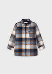 Mayoral - Blauw geruit hemd