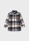 Mayoral - Blauw geruit hemd