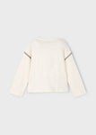 Mayoral - T-shirt met lange mouwen met teddybeer