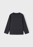 Mayoral - Donkergrijze T-shirt met lange mouwen