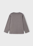 Mayoral - Grijze T-shirt met lange mouwen 'glow in the dark'