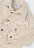 Mayoral - Beige corduroy hemd