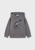 Mayoral - Grijze hoodie met dino
