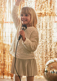 Mayoral - Jurk met glitter bovenstuk