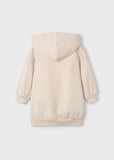 Mayoral - Beige sweaterjurk met beer