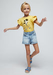 Mayoral - Lichtblauwe jeansshort