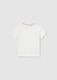 Mayoral - Witte T-shirt met borstzakje