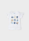 Mayoral - Witte T-shirt met fruit