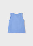 Mayoral - Blauwe top met leuke details