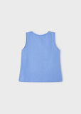 Mayoral - Blauwe top met leuke details