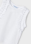 Mayoral - Witte top met leuke details
