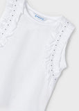 Mayoral - Witte top met leuke details