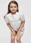 Mayoral - Wit T-shirt met leuke details