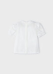 Mayoral - Wit T-shirt met leuke details