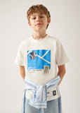 Mayoral - Lichte T-shirt met opdruk