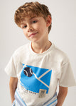 Mayoral - Lichte T-shirt met opdruk