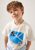 Mayoral - Lichte T-shirt met opdruk