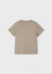 Mayoral - Beige T-shirt met beer