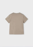 Mayoral - Beige T-shirt met beer