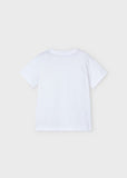 Mayoral - Witte T-shirt met polaroid