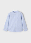 Mayoral - Blauw/wit gestreept hemd
