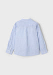 Mayoral - Blauw/wit gestreept hemd