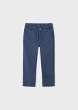Mayoral - Donkerblauwe linnen broek