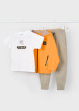 Mayoral - Set T-shirt, broek en vest