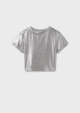 Mayoral - Zilverkleurige T-shirt