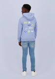 Raizzed - Lichtblauwe hoodie