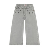 Noppies - Lichtgrijze jeansbroek